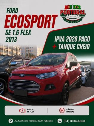 FORD ECOSPORT 1.6 SE 16V FLEX 4P MANUAL
